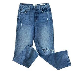 Jessica Simpson Blue Distressed Jeans Size 27